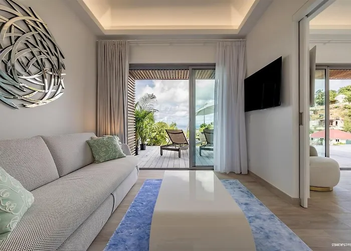 Villa Neuve A Lurin Avec Vue Mer Sunset A Proximite De Gustavia